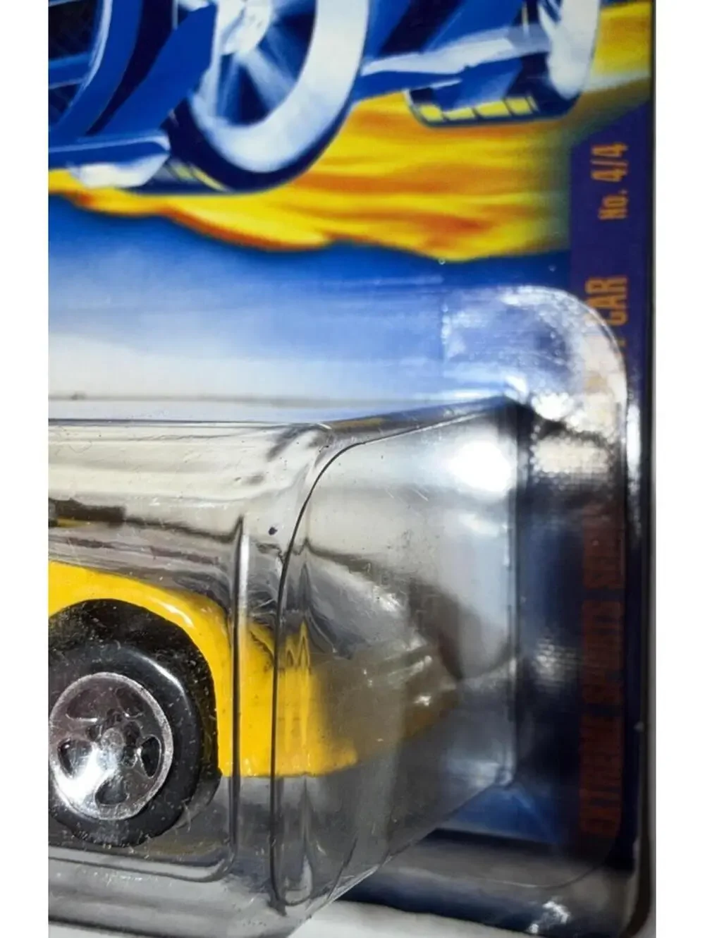 Hot Wheels 2001 Funny Car Yellow Chuy's Drag Team Extreme Sports #84 New